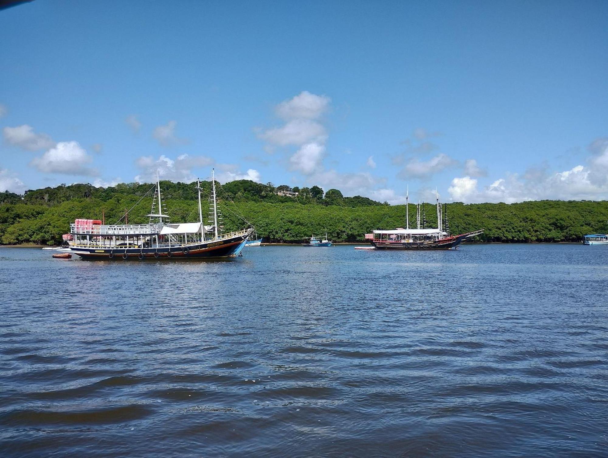 Pousada Tropicalia Tranquilidade A Beira Mar Санта Крус Кабралия Екстериор снимка
