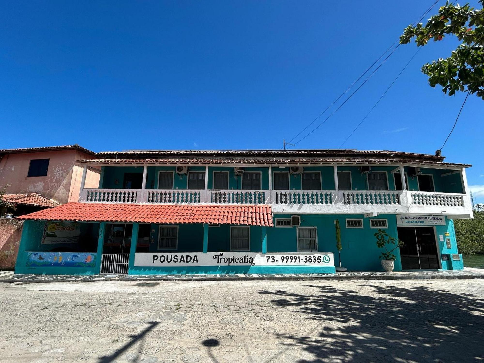 Pousada Tropicalia Tranquilidade A Beira Mar Санта Крус Кабралия Екстериор снимка